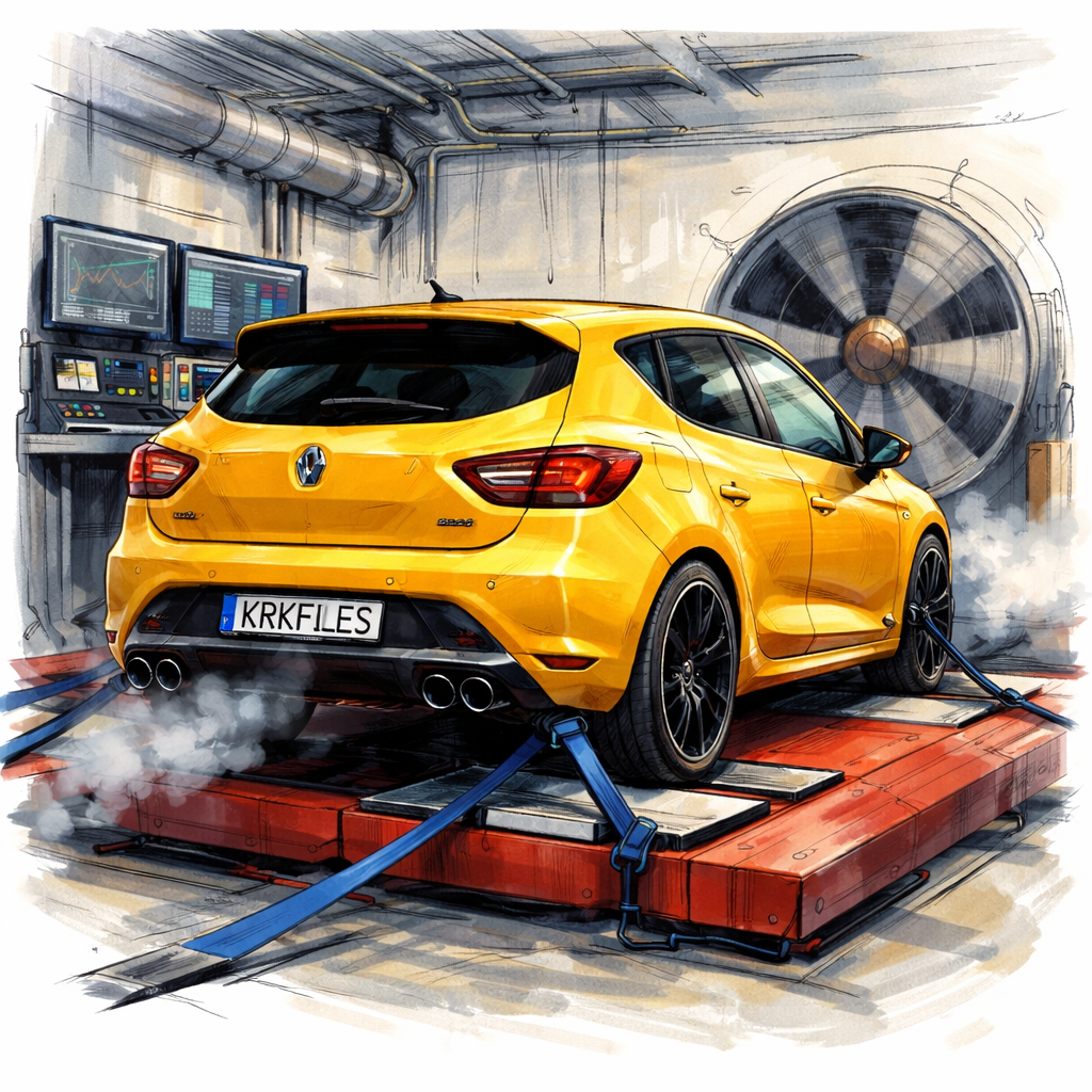 Renault Clio IV RS – ECU Hitachi – Plik tuningowy Stage 1