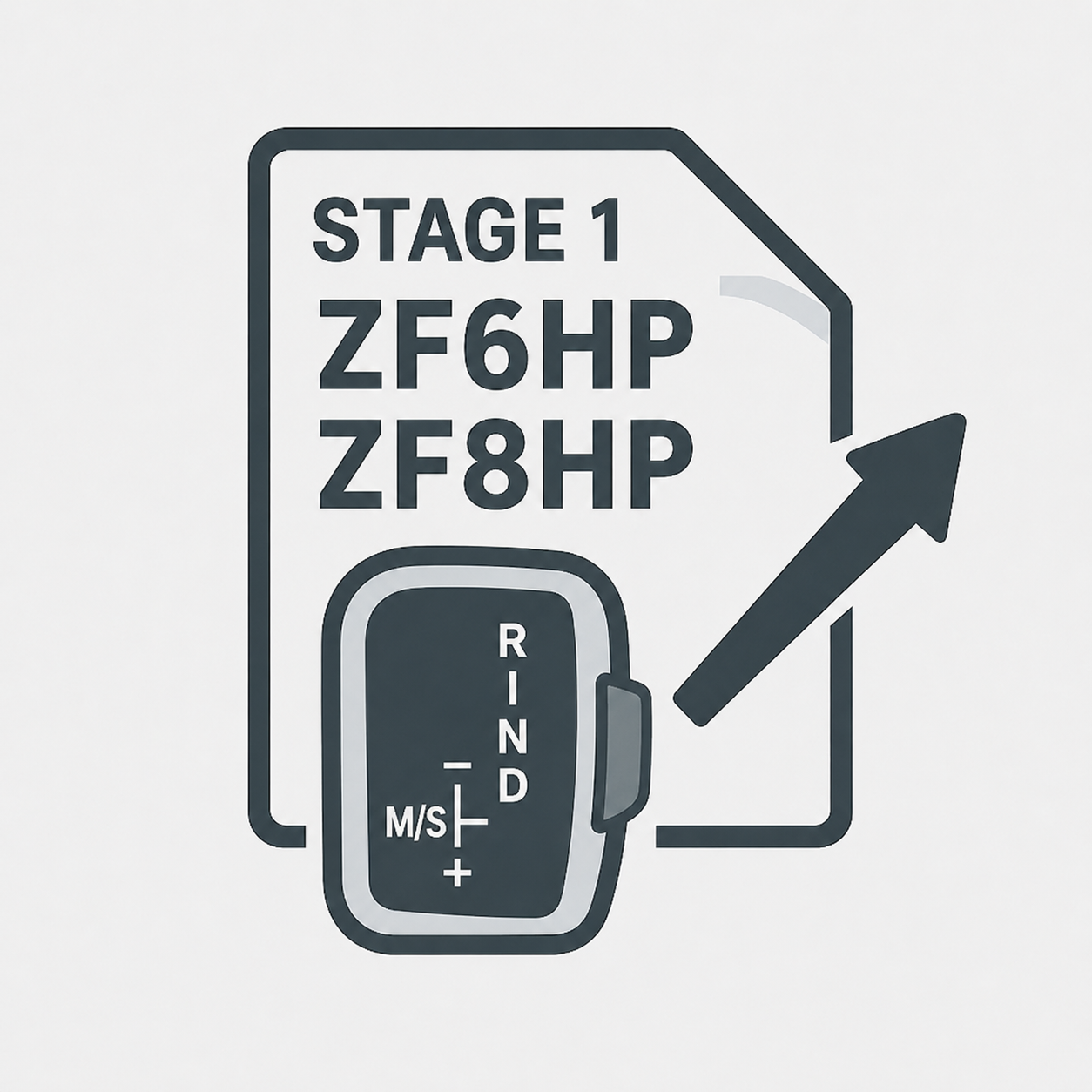 Modyfikacja pliku (STAGE1) ZF8HP / ZF6HP