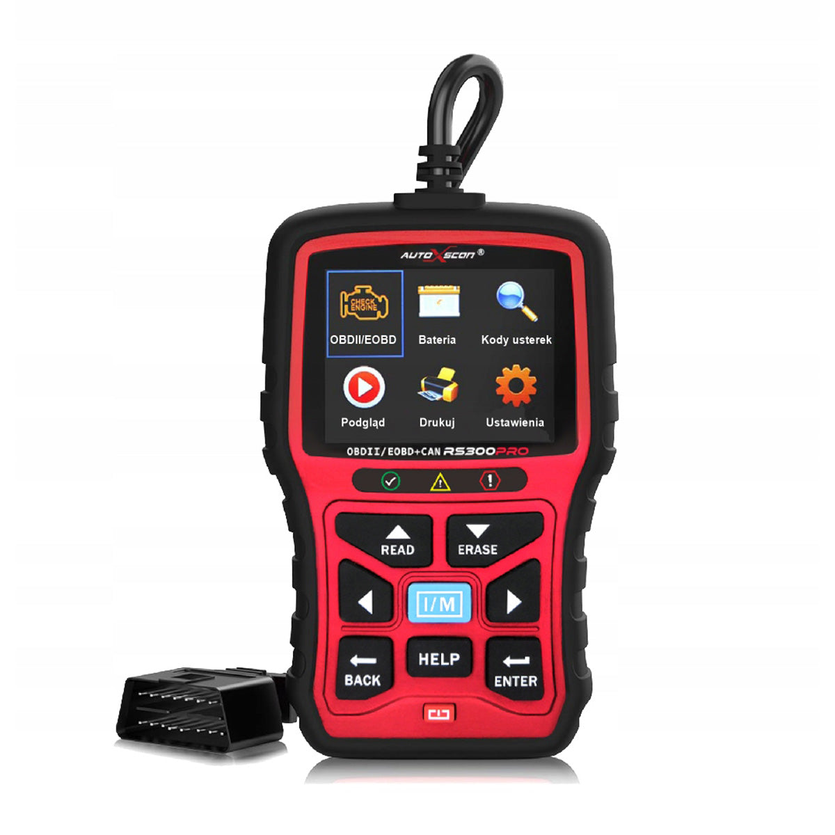 AutoXscan RS300 PRO - tester diagnostyczny dla kierowcy