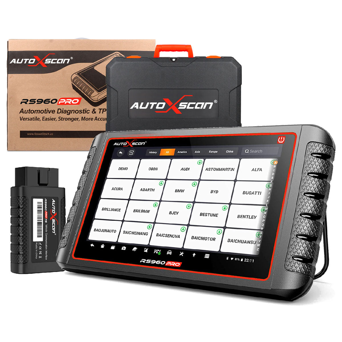 AutoXscan RS 960 PRO - Tester Diagnostyczny