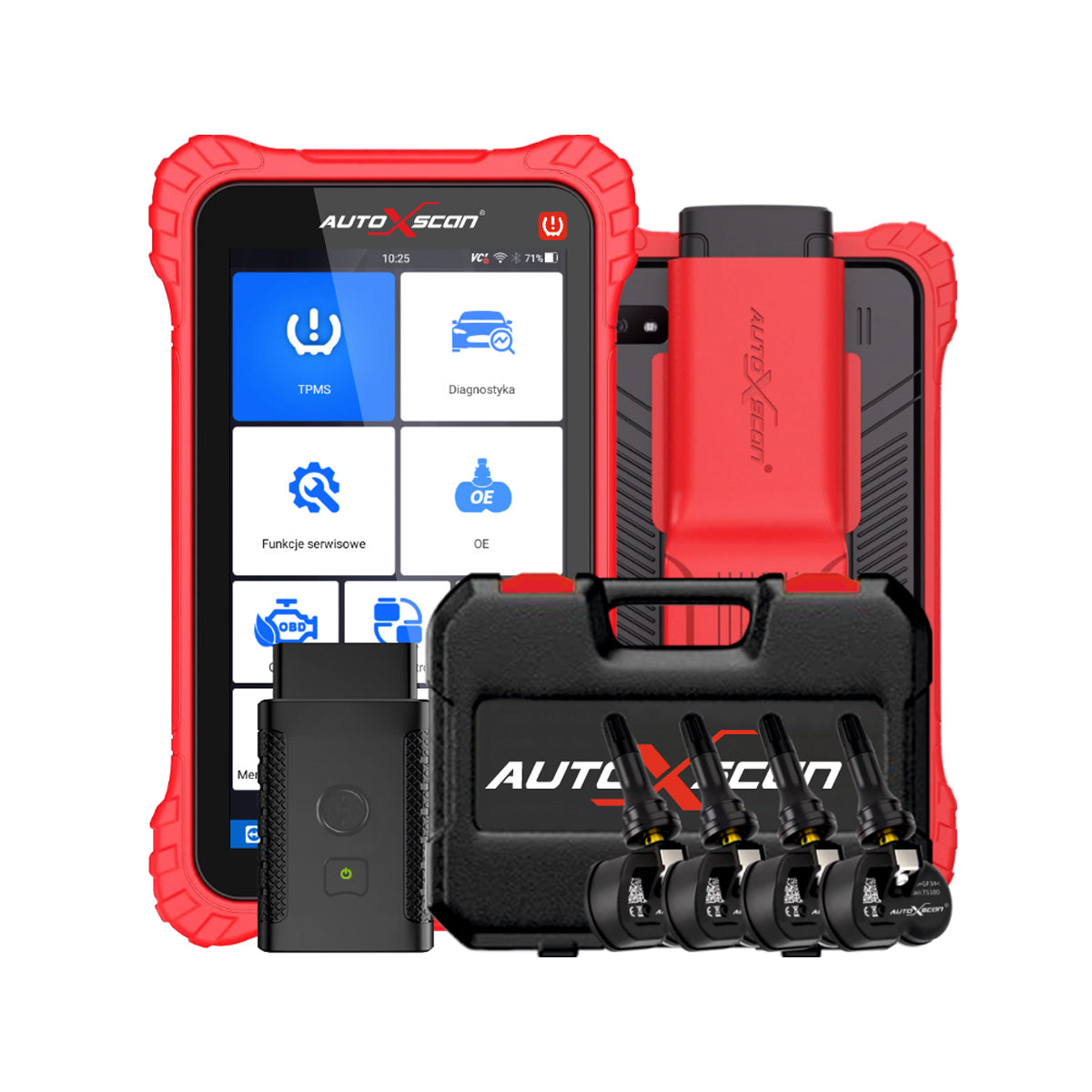 AutoXscan RS950 PRO TS - tester diagnostyczny+programator TPMS