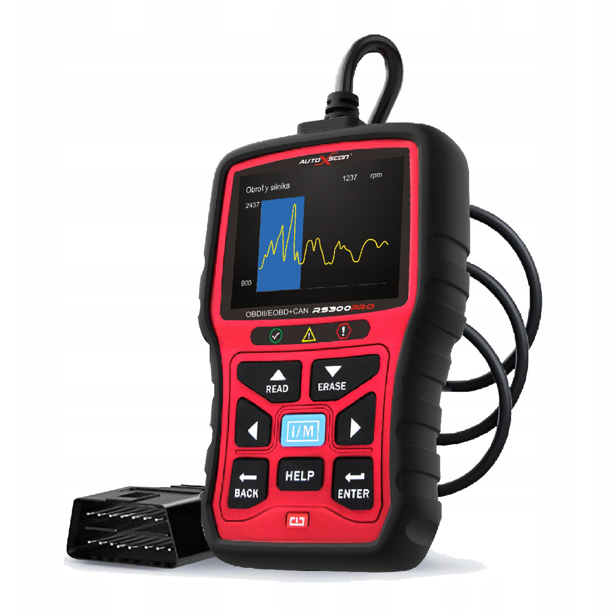 AutoXscan RS300 PRO - tester diagnostyczny dla kierowcy