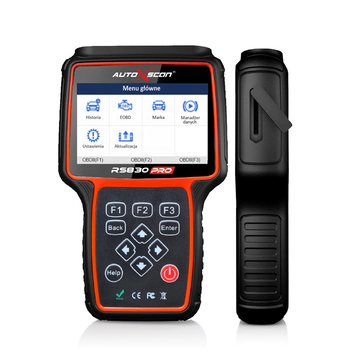 AutoXscan RS 830 - Full / wszystkie marki - tester diagnostyczny