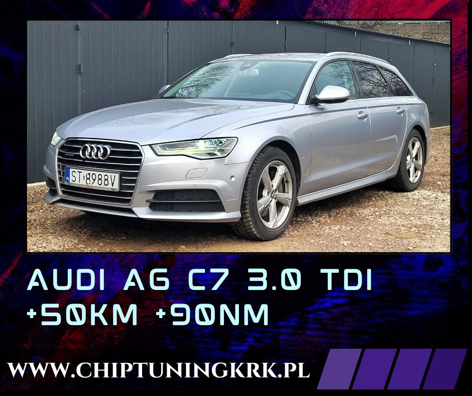 Chiptuning Audi A6 C7 3.0 TDI – +50 KM & +90 Nm EDC17CP54