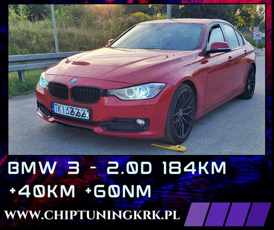 BMW F30 320d 184km Hamownia Kraków