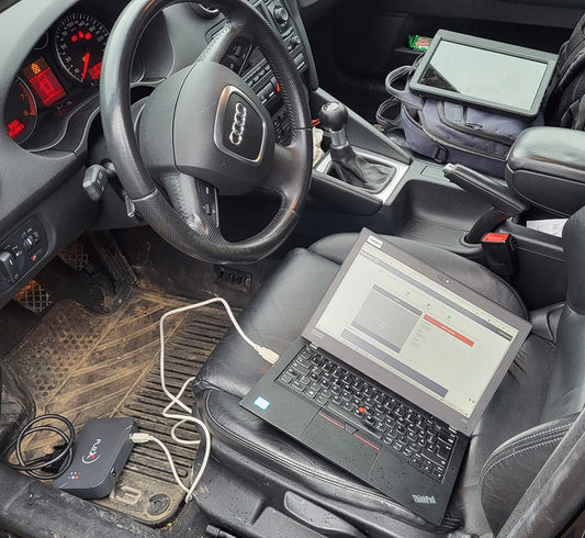 Audi A3 8P 2.0 TSI – chip tuning Stage 1 | 253 KM i 407 Nm | Hamownia Kraków