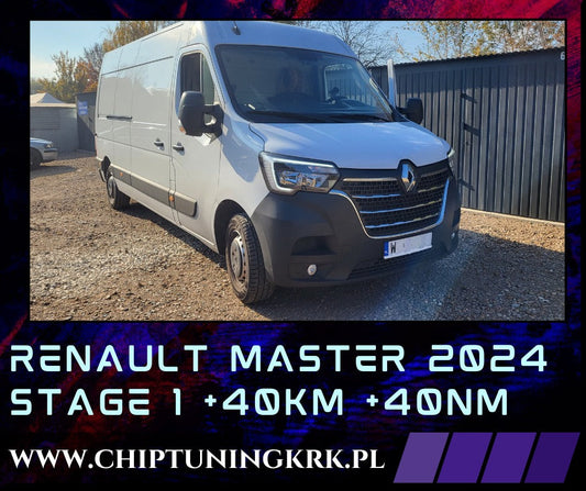 Renault Master rok produkcji 2024 - 2.3 Dci 160km SID321 Stage 1