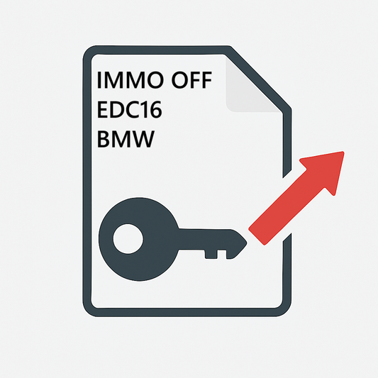 IMMO off BMW EDC16 - Full BDM