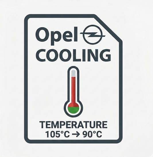 Modyfikacja Pliku Opel obniżenie temperatury silnika