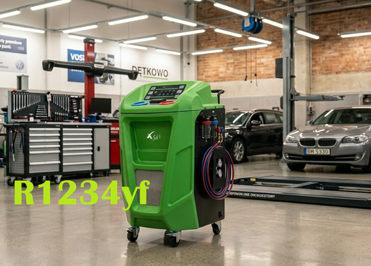 Automatyczna Stacja Klimatyzacji Viaken X545 – Nowy Czynnik R1234yf + Drukarka