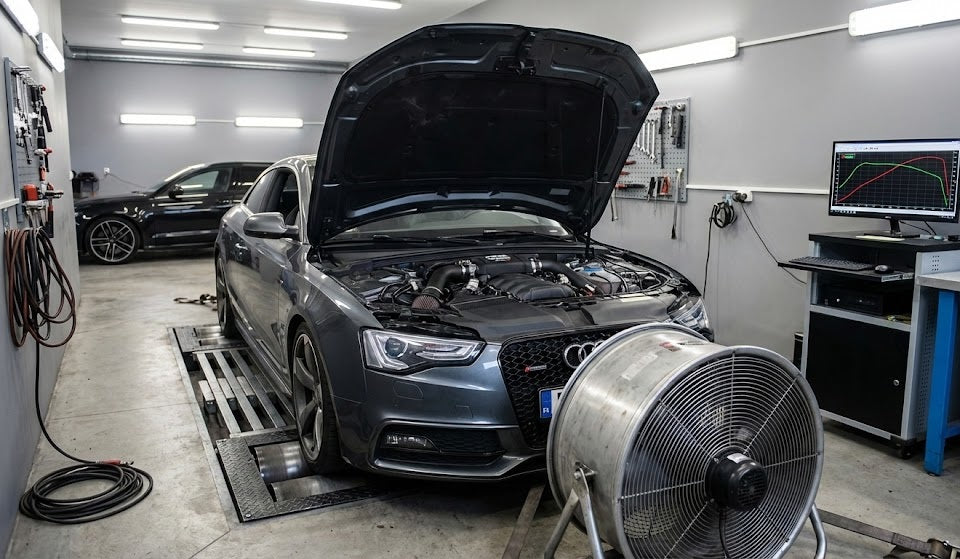 Audi A5 Mk2 - 11/2011 -> 2016 1.8TFSI MED17.5 SW 503655 – файл ori / етап 1 / O2 вимкнено / PopBang