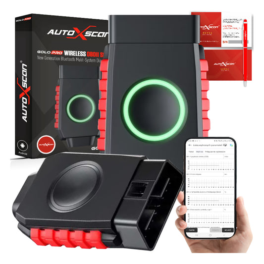 AutoXscan Golo Pro - Tester Diagnostyczny