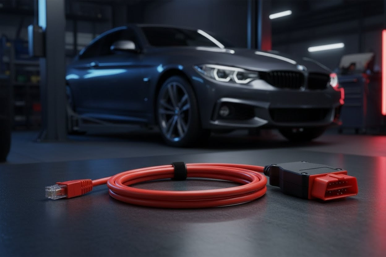 Kabel ENET-OBD, dedykowany do współpracy z BMW serii F i G