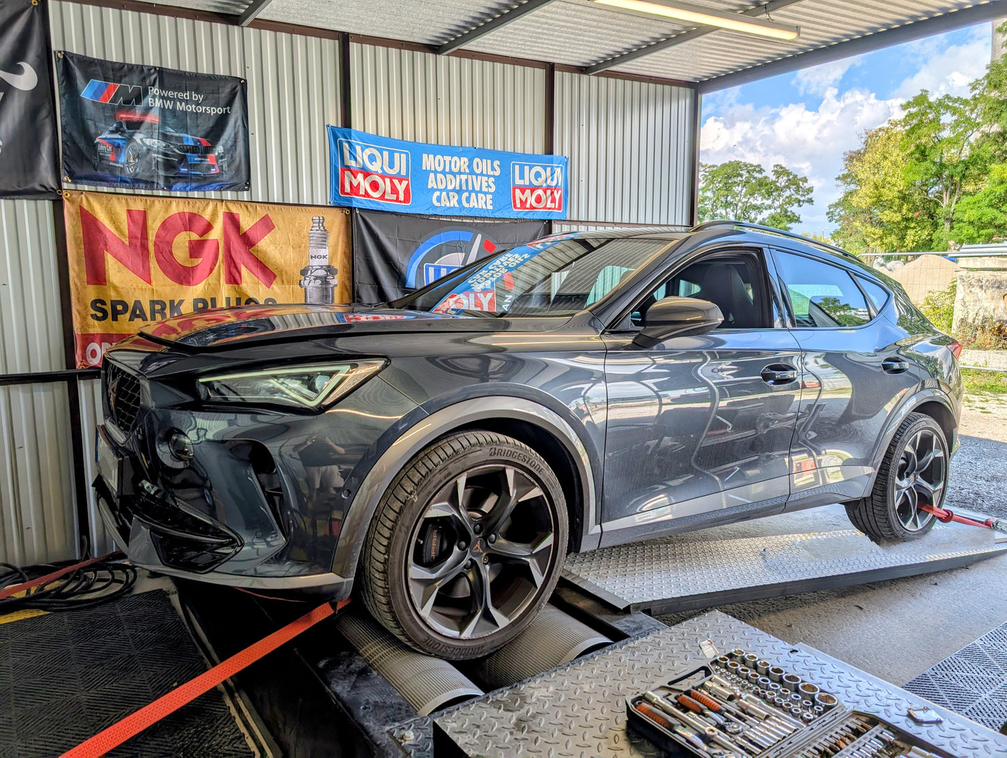 Cupry Formentor - sesja tuningowa stage 1