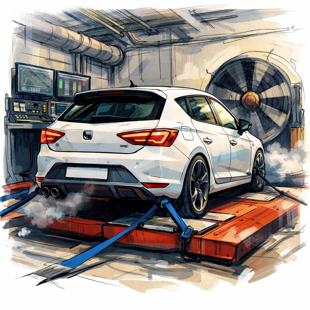 Seat Leon III 2.0 TDI 184hp [Stage 1 + DPF off]