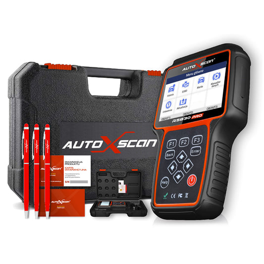 AutoXscan RS 830 - Full / wszystkie marki - tester diagnostyczny