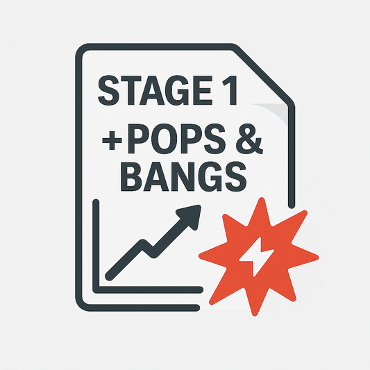 Modyfikacja pliku (STAGE1 + pops&bangs ) Benzyna